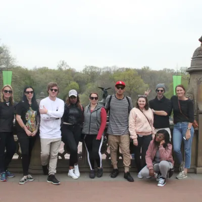 people posing for a picture